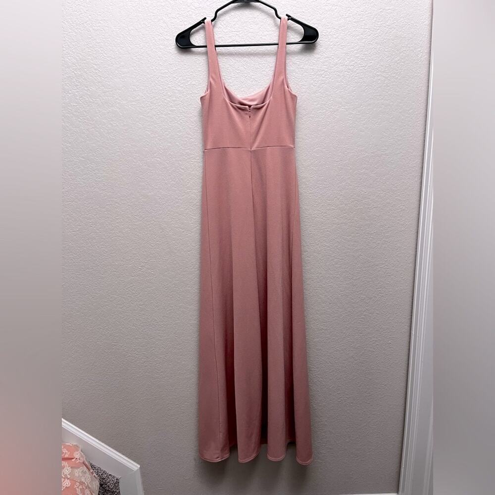 Birdy Grey Alex Dress Crepe Dusty Rose Bridesmaid Dress Size XS - Picture 5 of 6